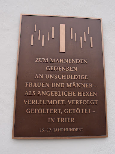 In poignant remembrance of innocent women and men - as alleged witches defamed, persecuted, tortured, and killed - in Trier15th - 17th centurySubmitted by: @schwanmitbrille