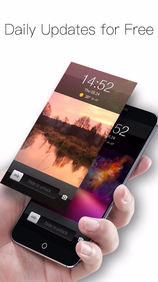 блокировка экрана пальцем — приложение на Android