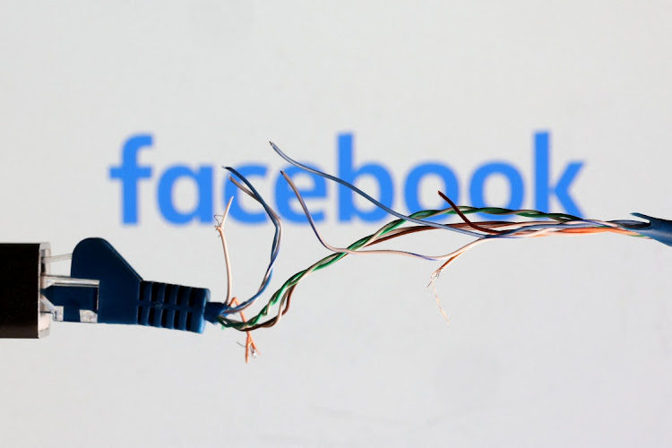 Meta Platforms' Facebook and Instagram were down for hundreds of thousands of users across the world on Tuesday. File image.