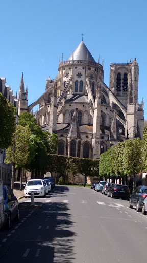 Bourges : le chevet de la cath