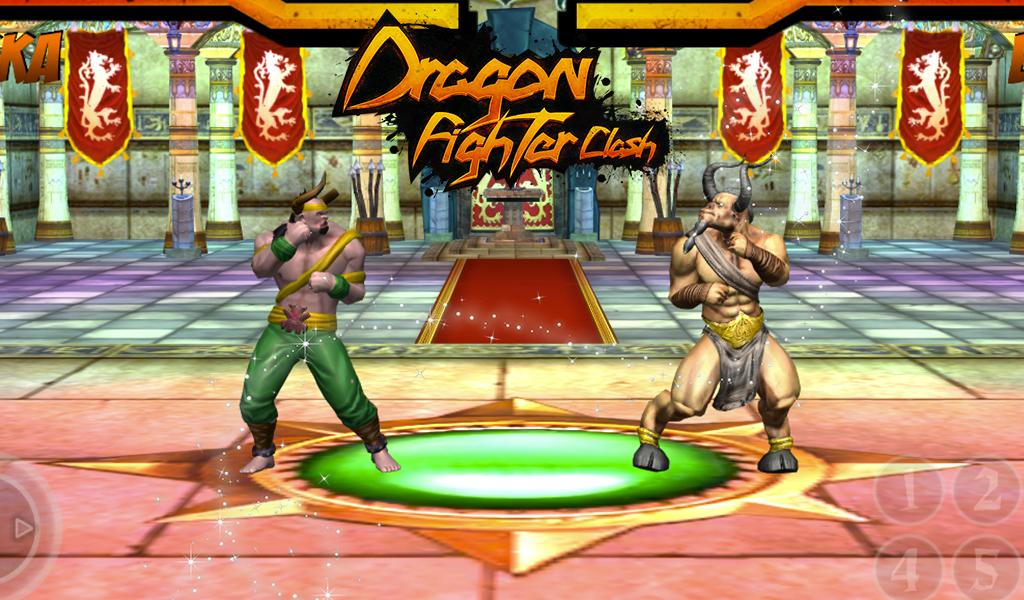 Android application Dragon Fighter Clash screenshort