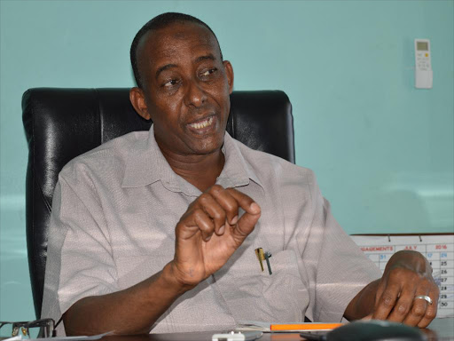 A file photo of Mombasa county commissioner Mohamed Maalim.