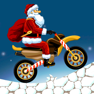 Santa Motorcycle Hill Climb unlimted resources