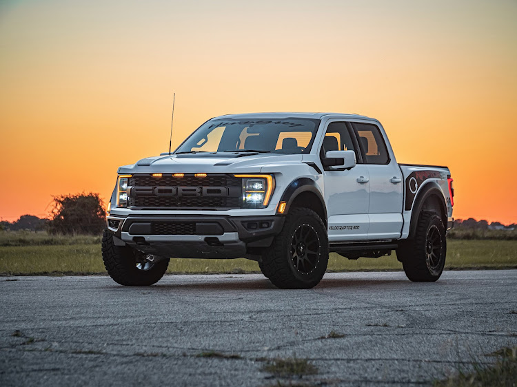 Hennessey takes a standard Ford F-150 Raptor and transforms it into the aptly titled and faster VelociRaptor. Picture: SUPPLIED