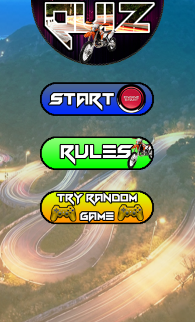 Android application Quiz for KTM 300 Fans screenshort