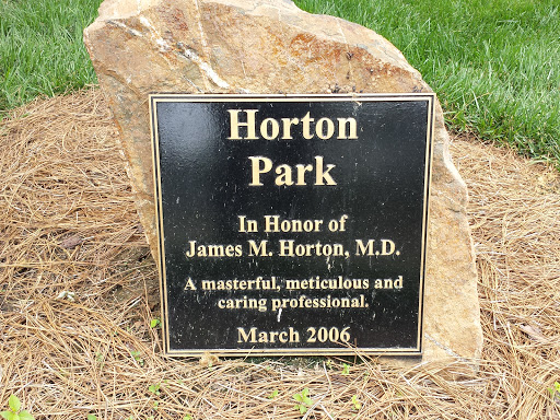 Horton Park Marker