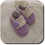 Crochet Baby Booties Apk