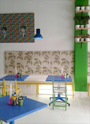 Mamasan's cheery interiors conjure up thoughts of the colourful Georgian houses of the Bo Kaap.