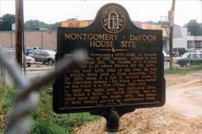 James McC. Montgomery (1770 - 1842), of Jackson Co., Ga., War of 1812 veteran, settled in this vicinity about 1821. He resided in a 2-story house just S. of where Moore´s Mill Rd. joins. Owning...
