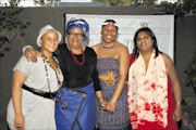 SUPER LAUNCH: Lebo Mashile, Sibongile Khumalo, Gcina Mhlophe and Vanessa Perumal. © Unknown