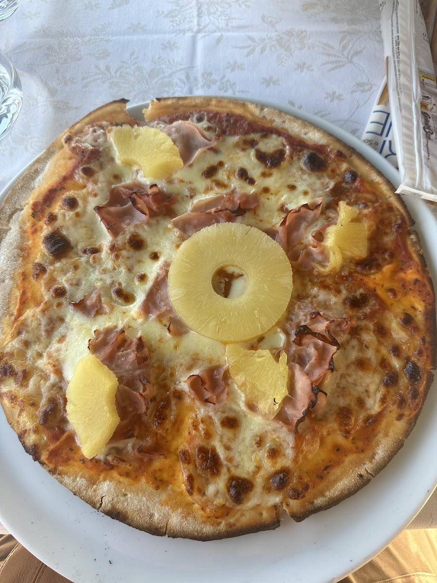 Hawaii GF pizza