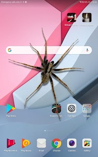 Araña en Teléfono de Broma Screenshot