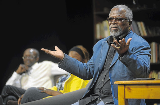 Veteran South African actor John Kani stars, but, astonishingly enough, somehow vanished from an official cast photo posted on twitter. Also vanished from the same cast photograph, US legend James Earl Jones.