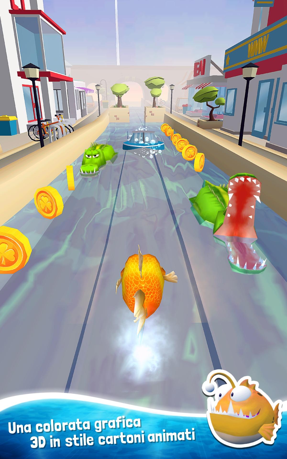 Android application 🐳 Run Fish Run 2 🐳 screenshort