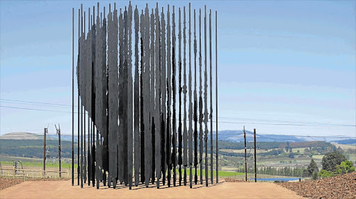 The Mandela sculpture in Howick Picture: ANDREA NAGEL