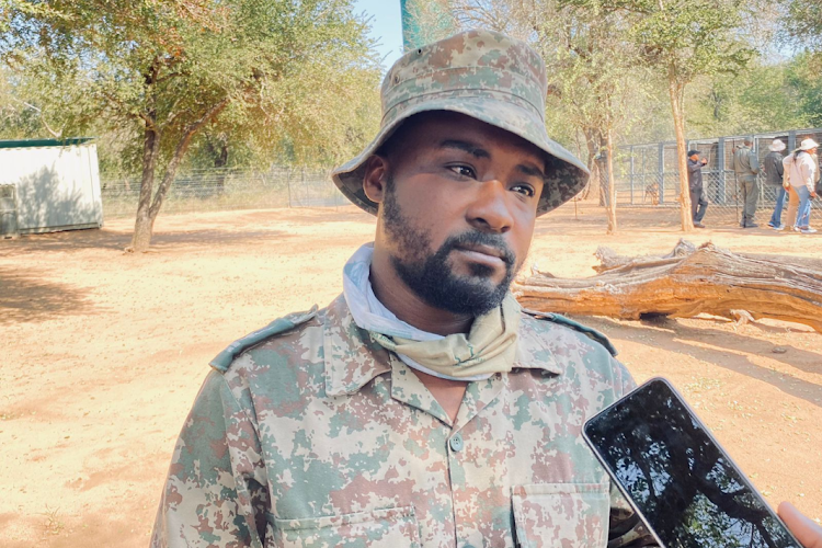 Samuel Madalane has been a ranger at the Kruger National Park since 2012.