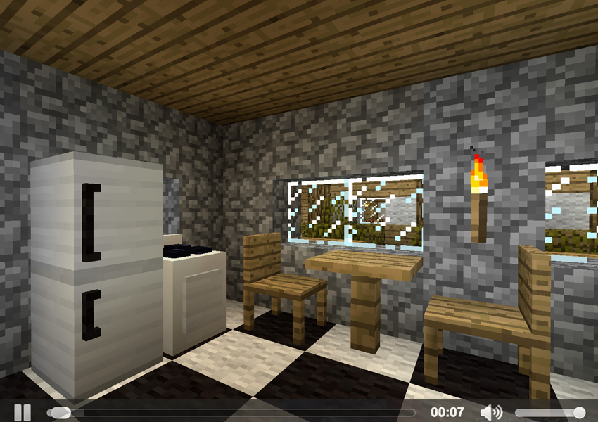 Android application guide minecraft furniture screenshort