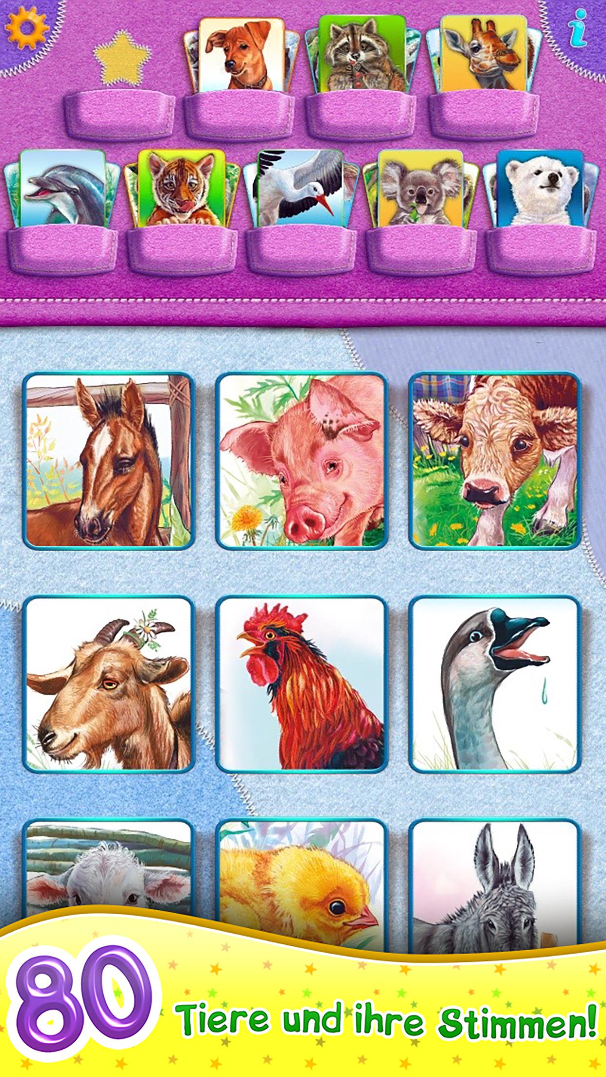 Android application Animal Kingdom for kids! FULL screenshort