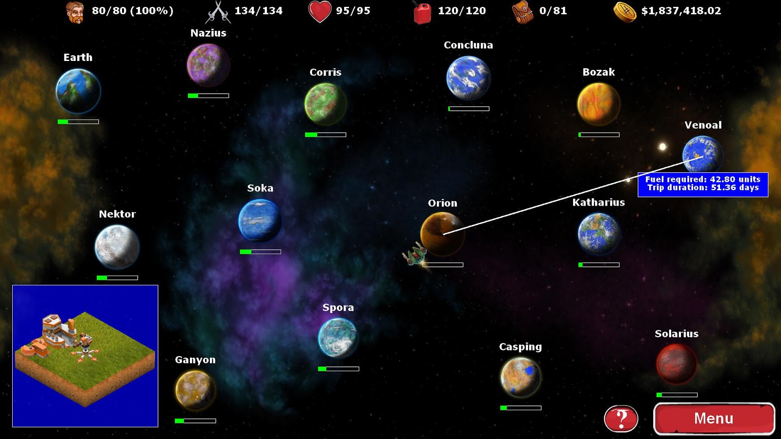    Space Trade Tycoon- screenshot  