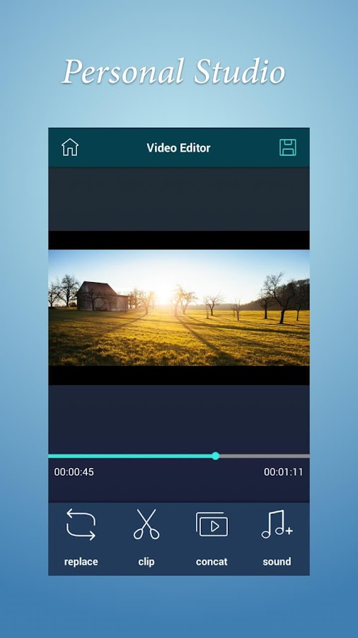 Video Editor — приложение на Android
