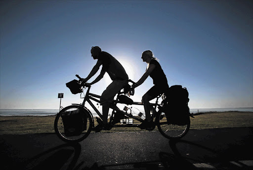 Susanne and Rasmus Engberg, of Sweden, have cycled close to 21 000km, through 25 countries, to raise funds for the provision of safe water and sanitation