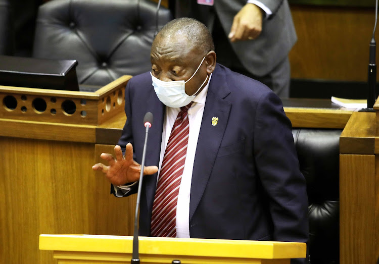 President Cyril Ramaphosa presents SA's economic recovery plan to a joint parliamentary sitting on Thursday.