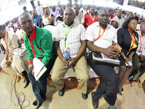 Teachers during the 42 annual teachers conference in Mombasa on June 20 last year /JOHN CHESOLI