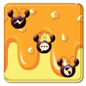 Download cute yellow Micky theme yellow wallpaper For PC Windows and Mac