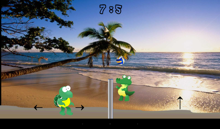 Android application Volleyball Mobile Beach Game screenshort