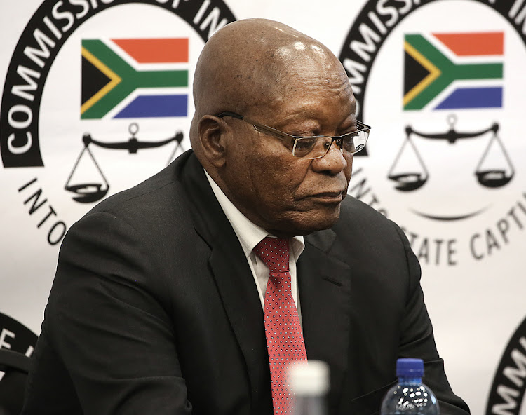 Former president Jacob Zuma has begun his testimony at the commission of inquiry into state capture on Monday.
