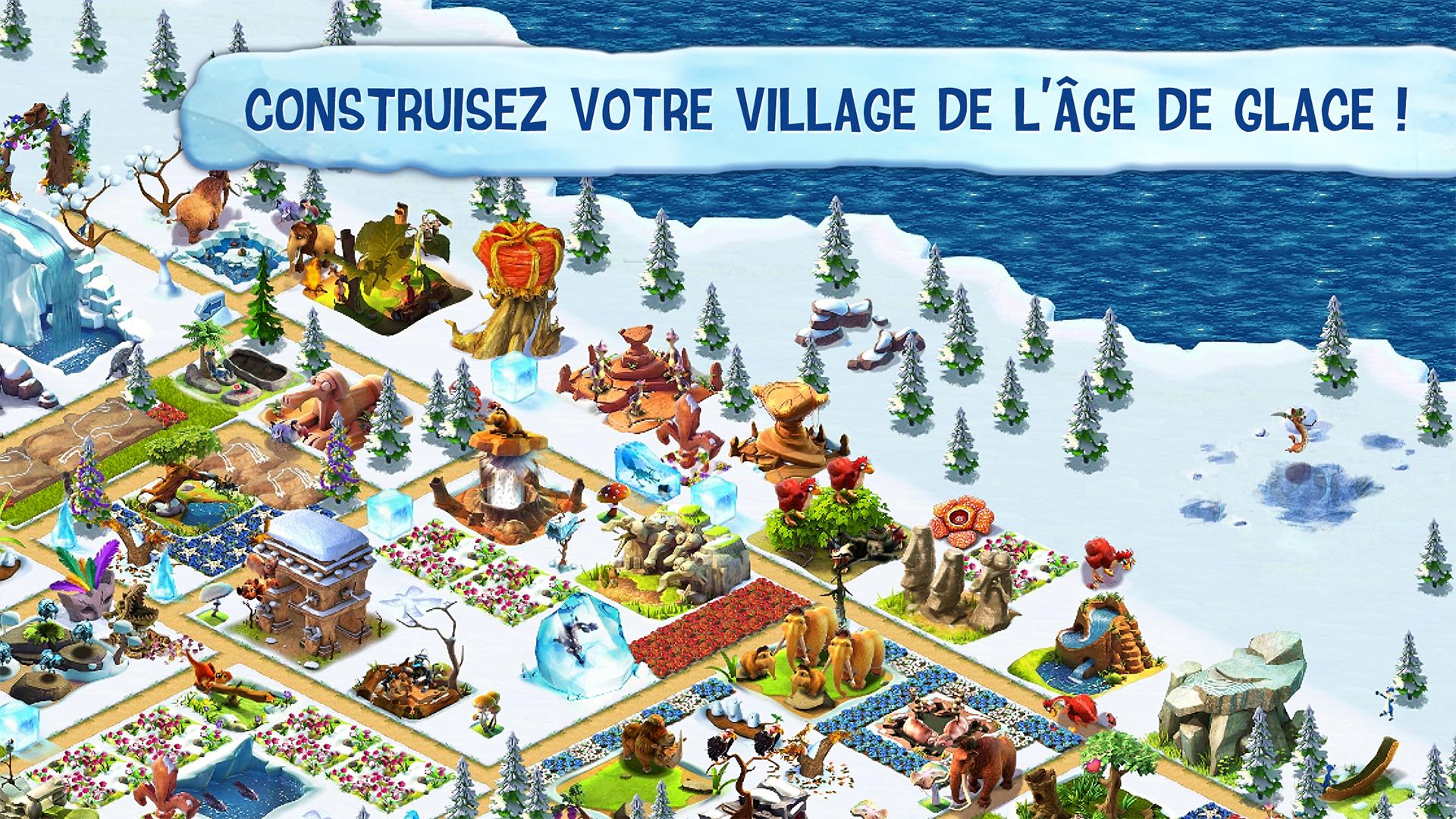 Android application Ice Age Village screenshort