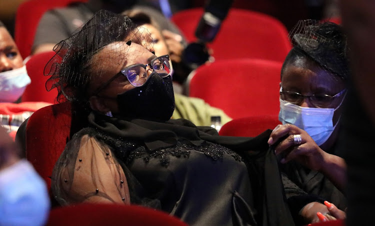 Masechaba Shai wife of veteran actor Patrick Shai at the Market Theatre in Johannesburg. Photo Veli Nhlapo
