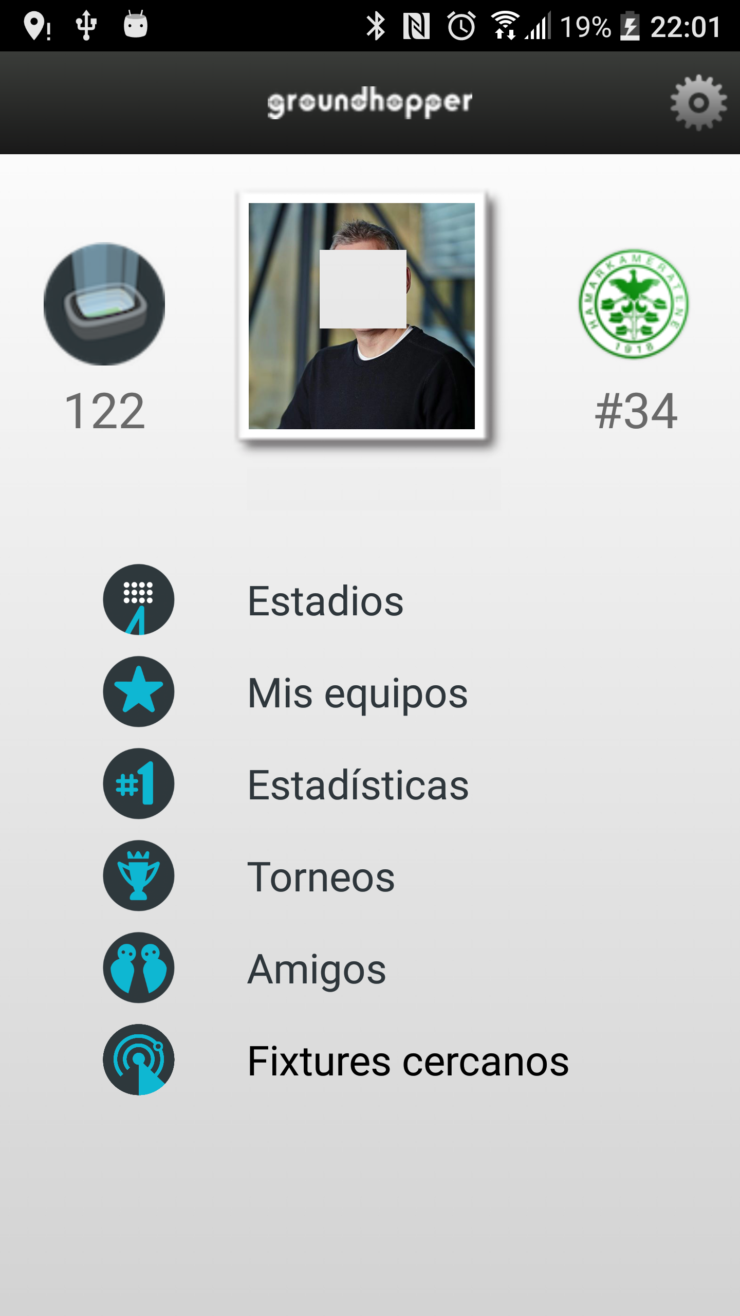Android application Futbology screenshort