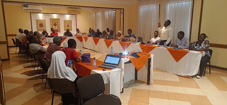 Coast Civil Society Organisations at Royal Court Hotel on Monday.