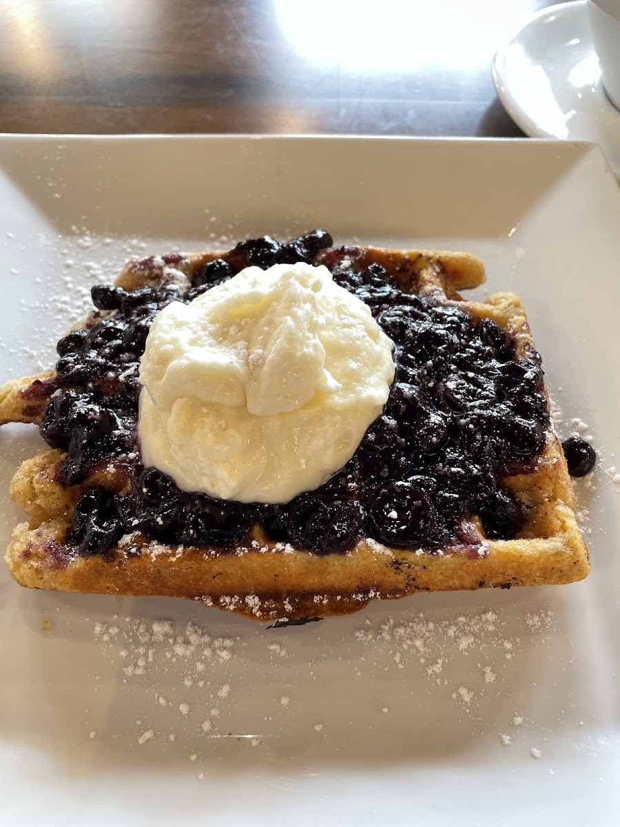 Gluten-Free Waffles at Lovegrass Kitchen + Coffee