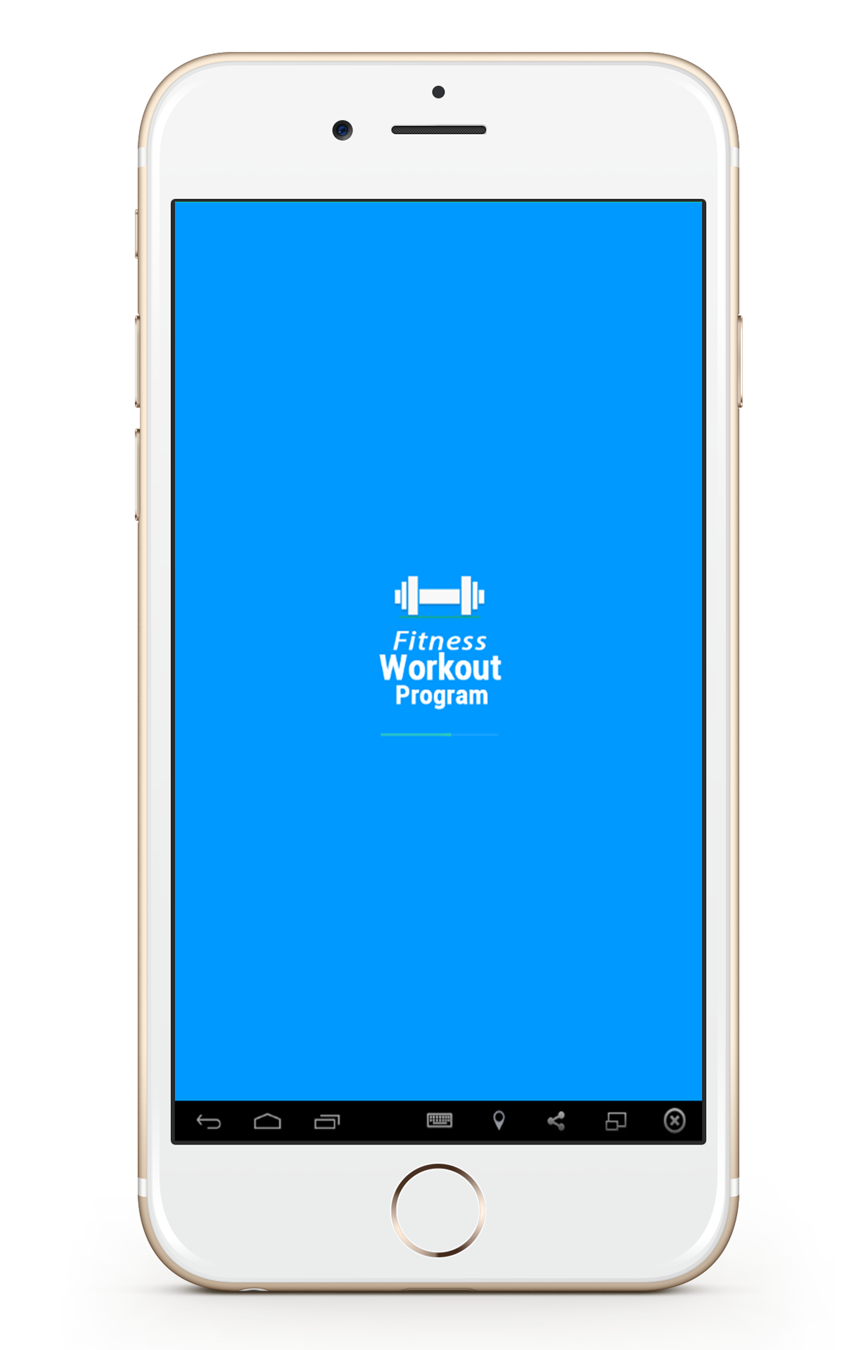 Android application Bodybuilding &amp; Fitness workout screenshort