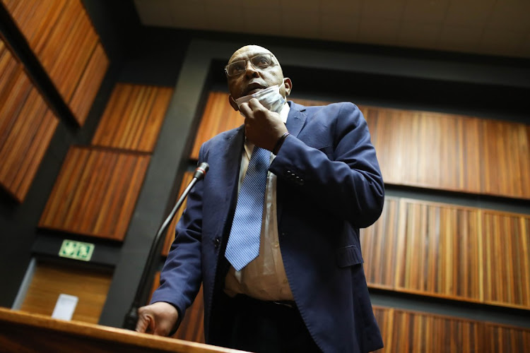 Former ANC MP Vincent Smith appears for his bail application, 01 October 2020, at the Palm Ridge Magistrates court, South of Johannesburg. Smith is facing charges of fraud and corruption and was granted bail.