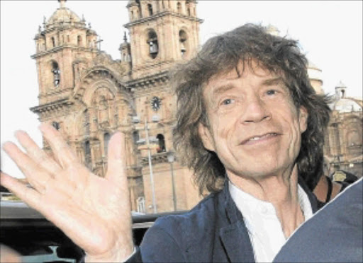 legend: Mick Jagger of the Rolling Stones band. PHOTO: AP