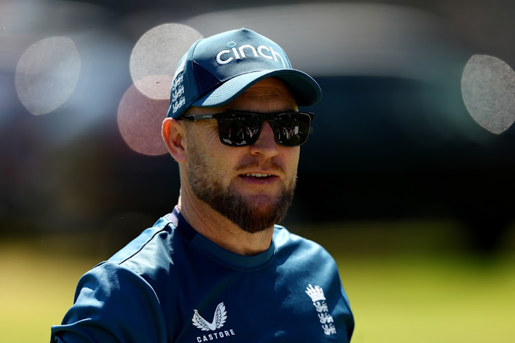 England head coach Brendon McCullum during practice. Picture: PAUL CHILDS/ACTION IMAGES via REUTERS