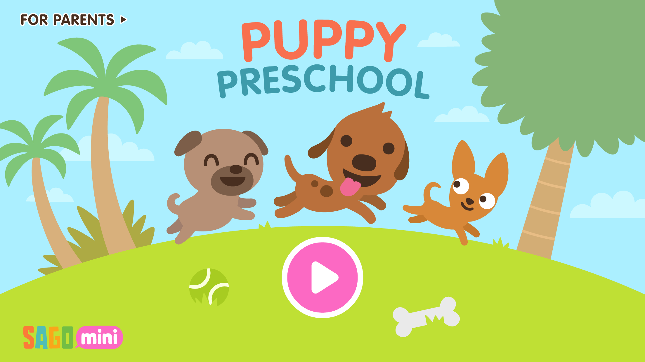 Android application Sago Mini Puppy Preschool screenshort