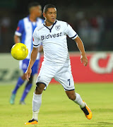 Daine Klate of Bidvest Wits during the Absa Premiership match between Maritzburg United and Bidvest Wits at Harry Gwala Stadium on February 24, 2016 in Durban, South Africa.