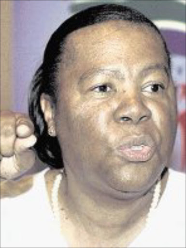 WANTS ANSWERS: Naledi Pandor. Pic. Martin Rhodes. 20/01/2005. © Business Day.