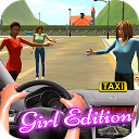 ダウンロード Real Taxi Driver - Girl Edition をインストールする 最新 APK ダウンローダ