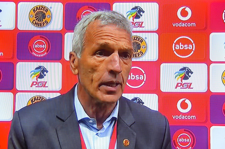 Former Kaizer Chiefs coach Ernst Middendop.