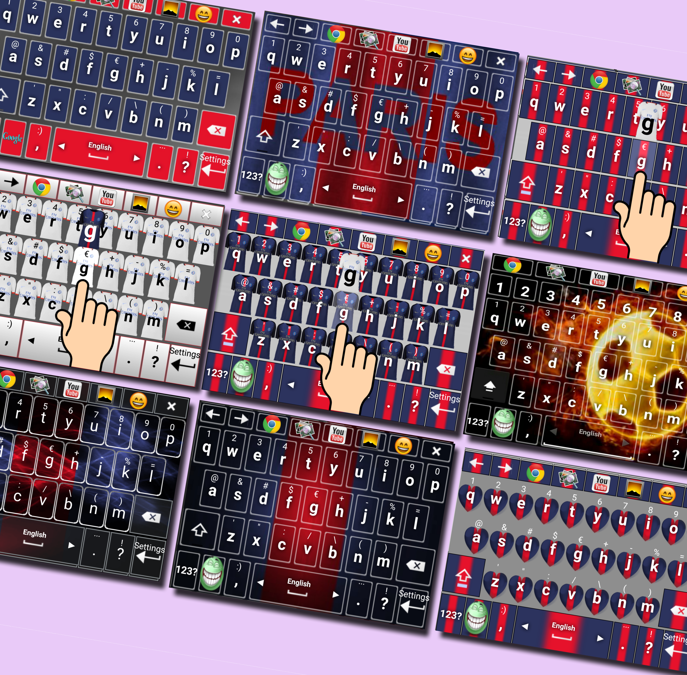 Android application PSG Keyboard IconMe screenshort