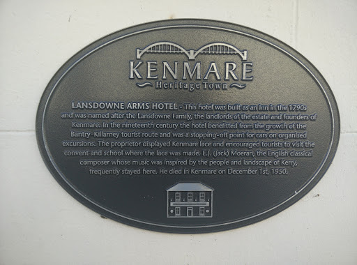 Landsdowne Arms Hotel Plaque