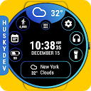 ダウンロード Thermo Watch Face by HuskyDEV をインストールする 最新 APK ダウンローダ