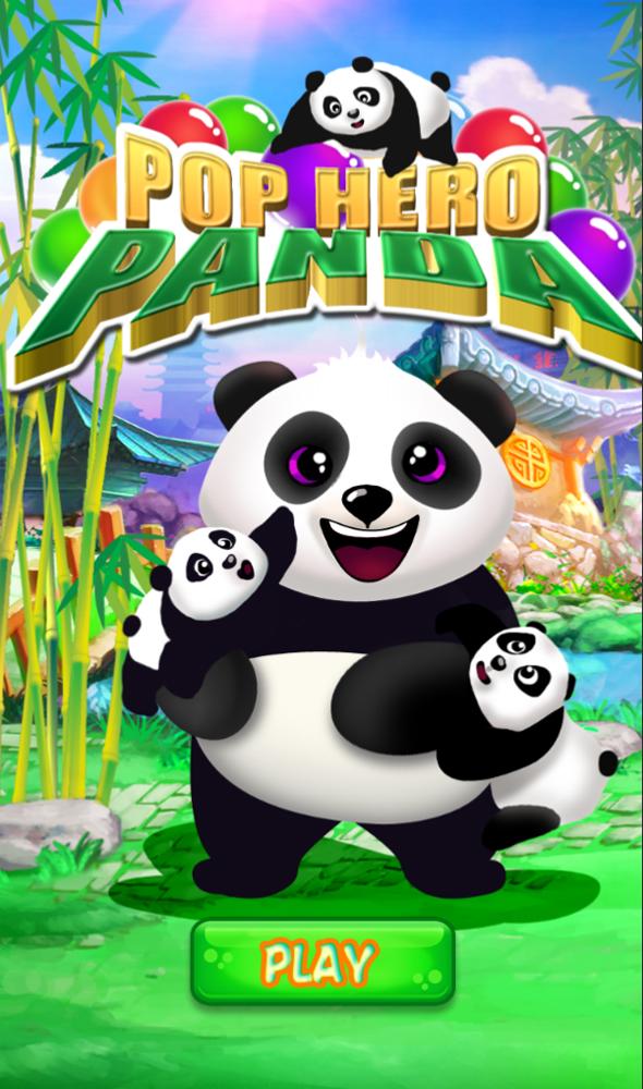 Android application Panda Heroes Pop screenshort