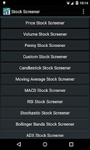 Stock Screener screenshot for Android