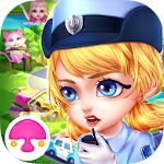 Town Policewoman: Dressup&Care Apk